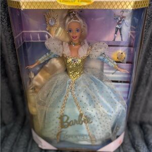 Barbie Collector Doll in Blue and Gold Dress